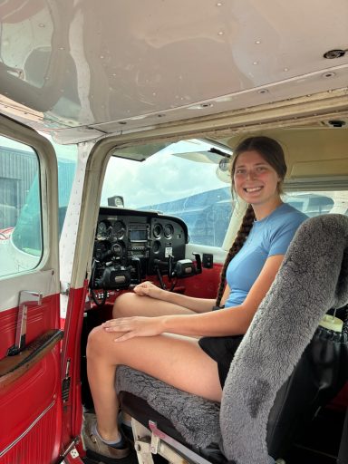 First flight lesson!